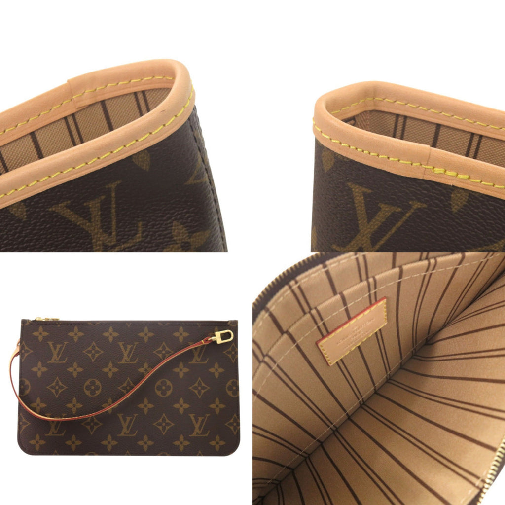 Louis Vuitton Brown Monogram Pouch Tote Bag