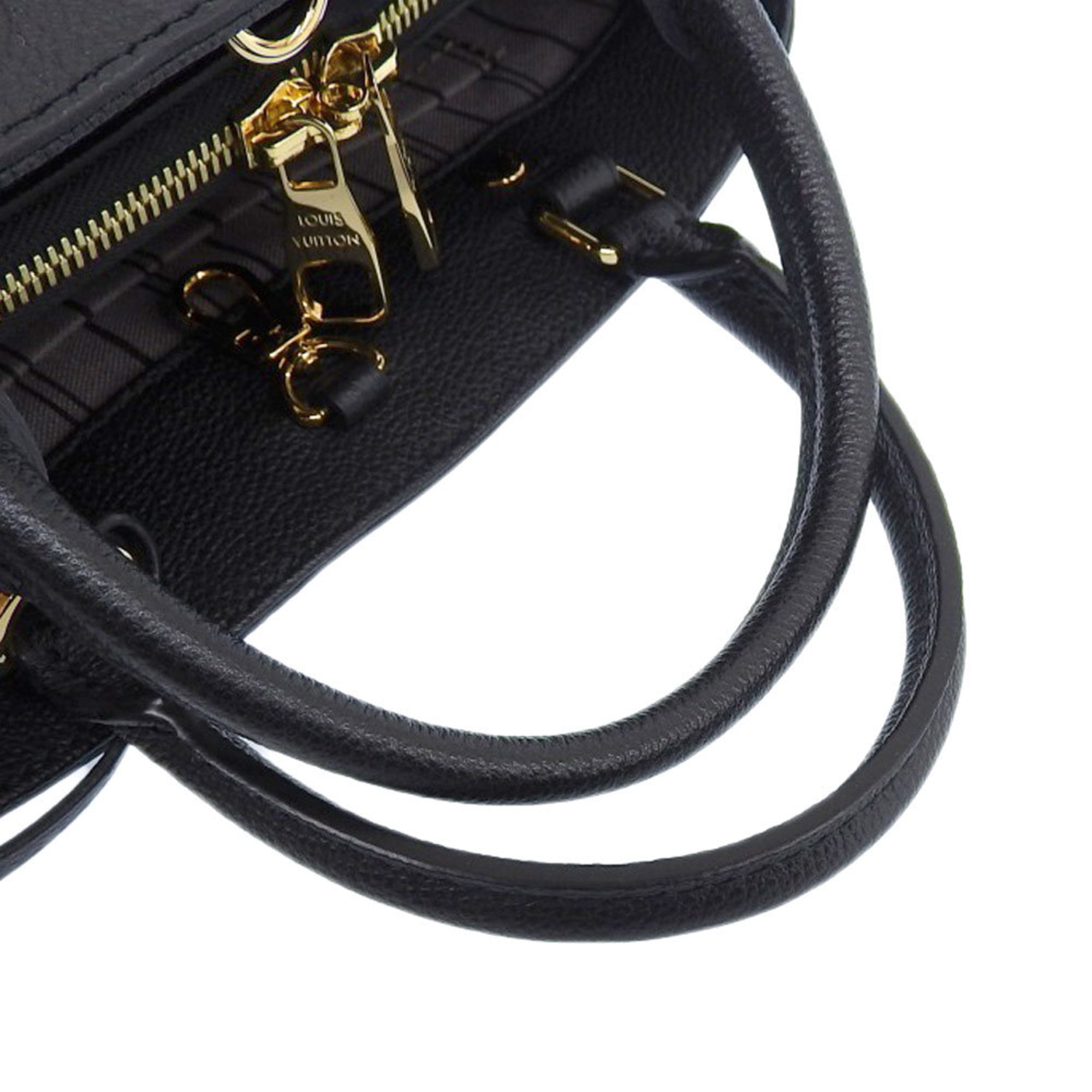 Louis Vuitton Monogram Empreinte Black Noir Leather Handbag