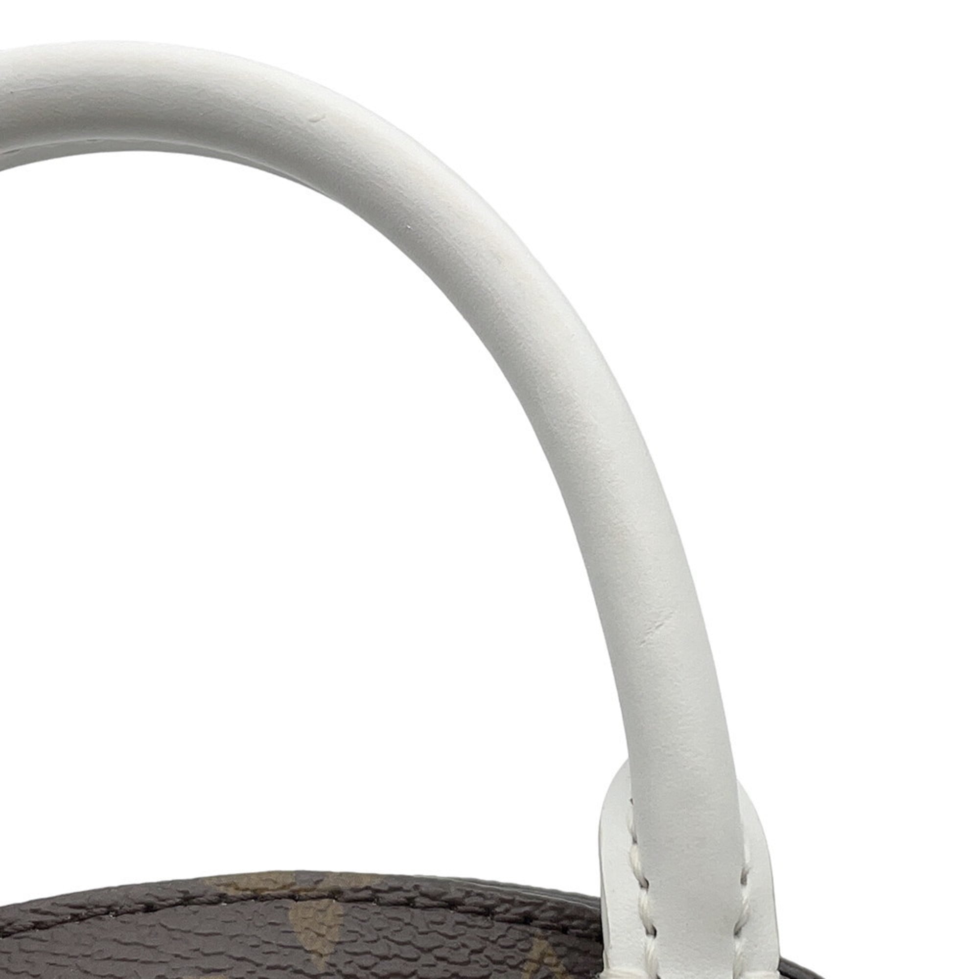 Louis Vuitton Brown Monogram White Yellow Monogram Handbag Shoulder Bag