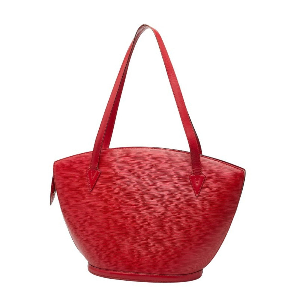 Louis Vuitton Castilian Red Leather Shoulder Bag Tote Bag