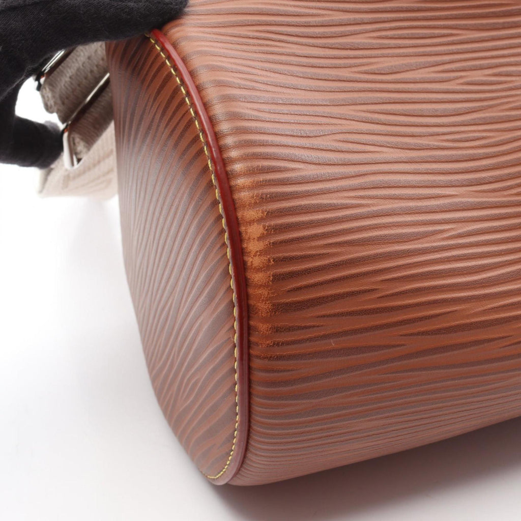 Louis Vuitton Brown Epi Leather Handbag