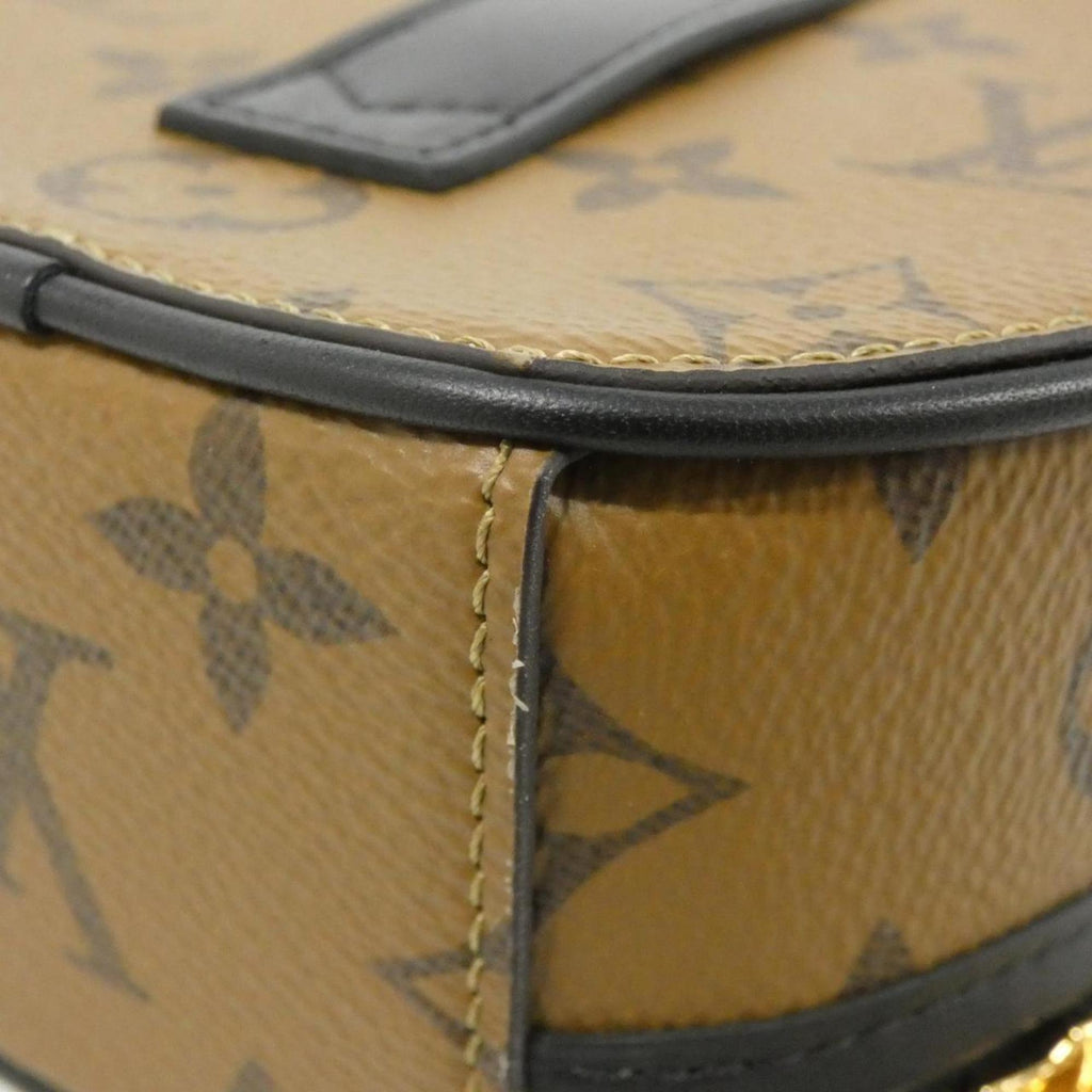 Louis Vuitton Monogram Reverse Marron Coated Canvas Shoulder Bag
