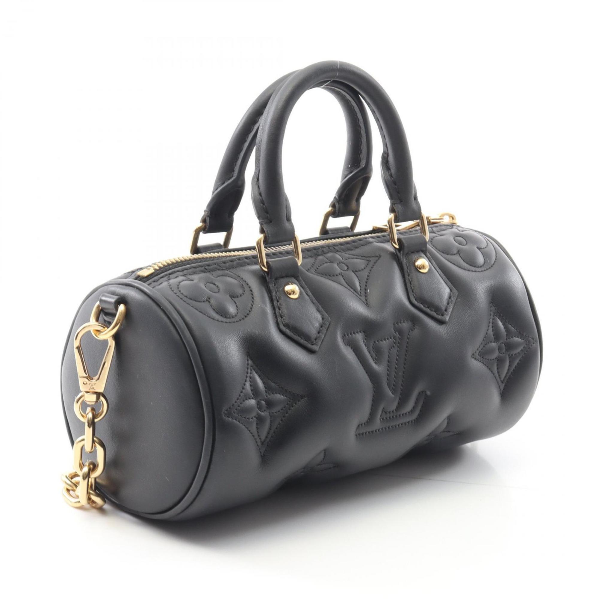 Louis Vuitton Black Noir Leather Handbag