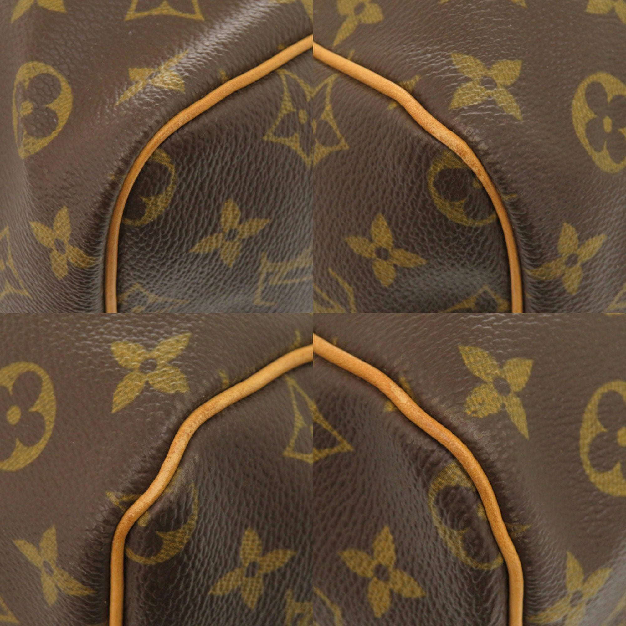 Louis Vuitton Brown Monogram Monogram Boston Bag