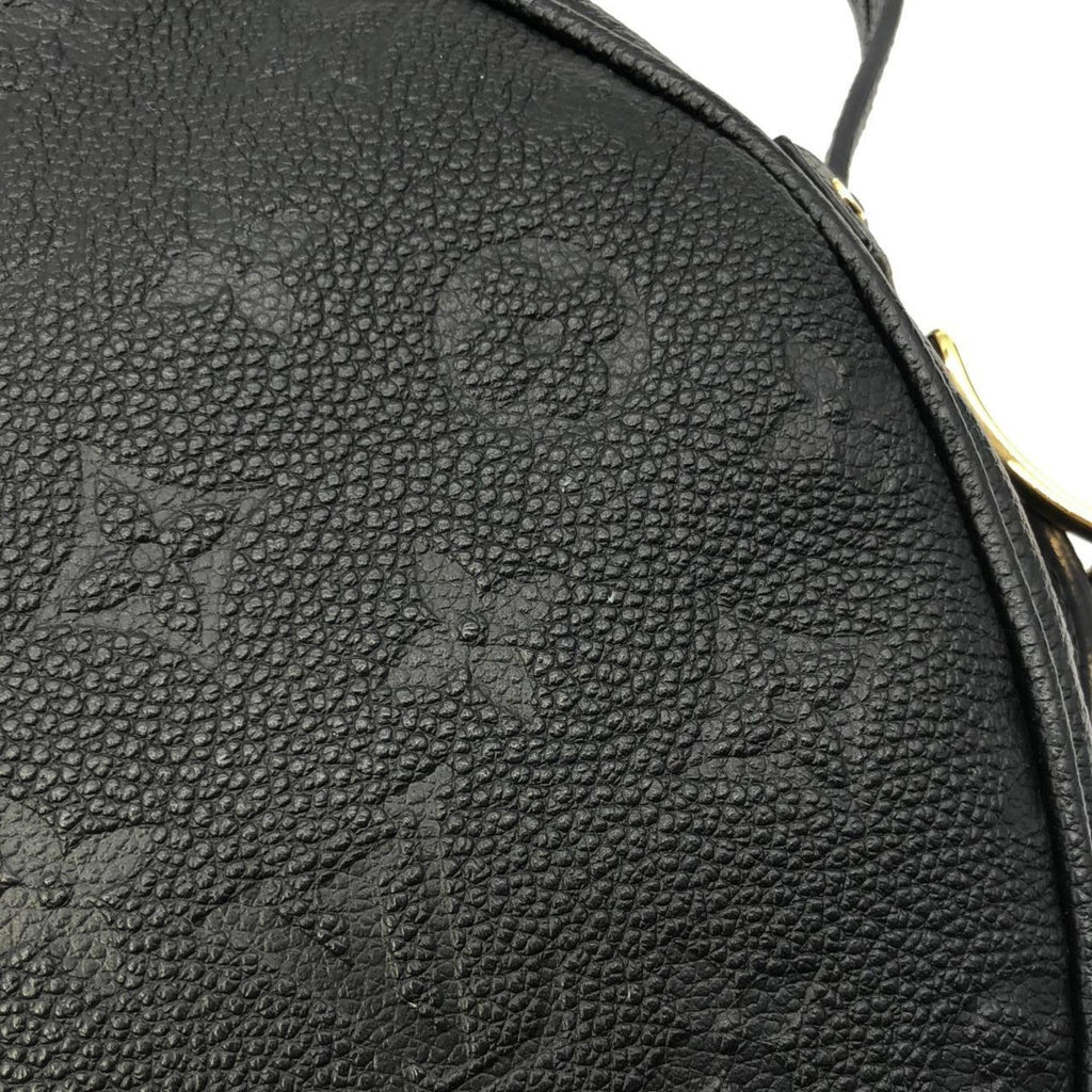 Louis Vuitton Black Leather Shoulder Bag