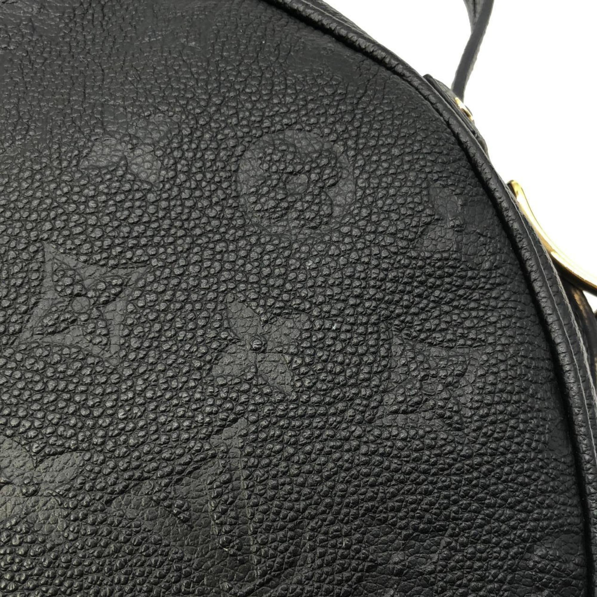 Louis Vuitton Black Leather Shoulder Bag