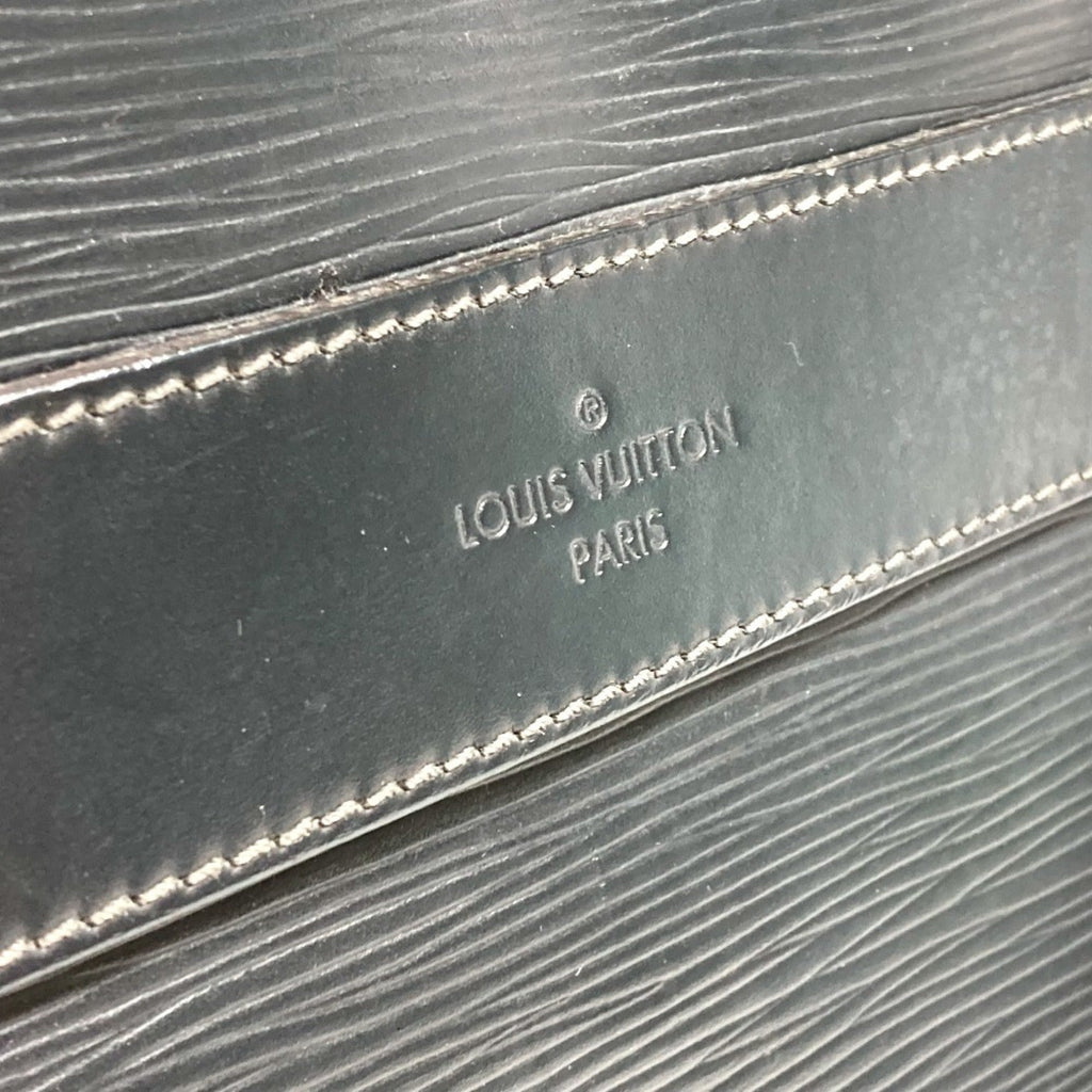 Louis Vuitton Blue Nuit Navy Epi Leather Handbag Tote Bag