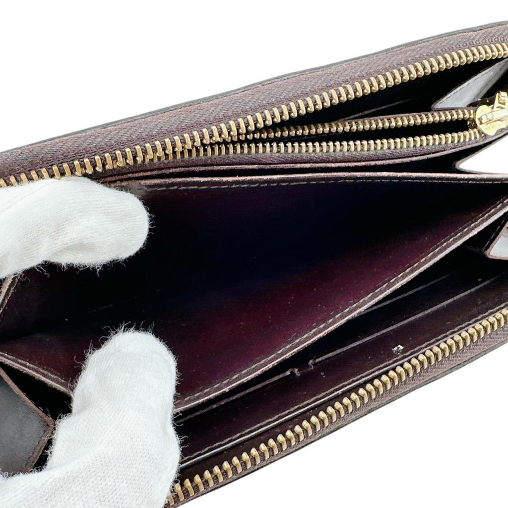 Louis Vuitton Magenta Monogram Vernis Long Wallet