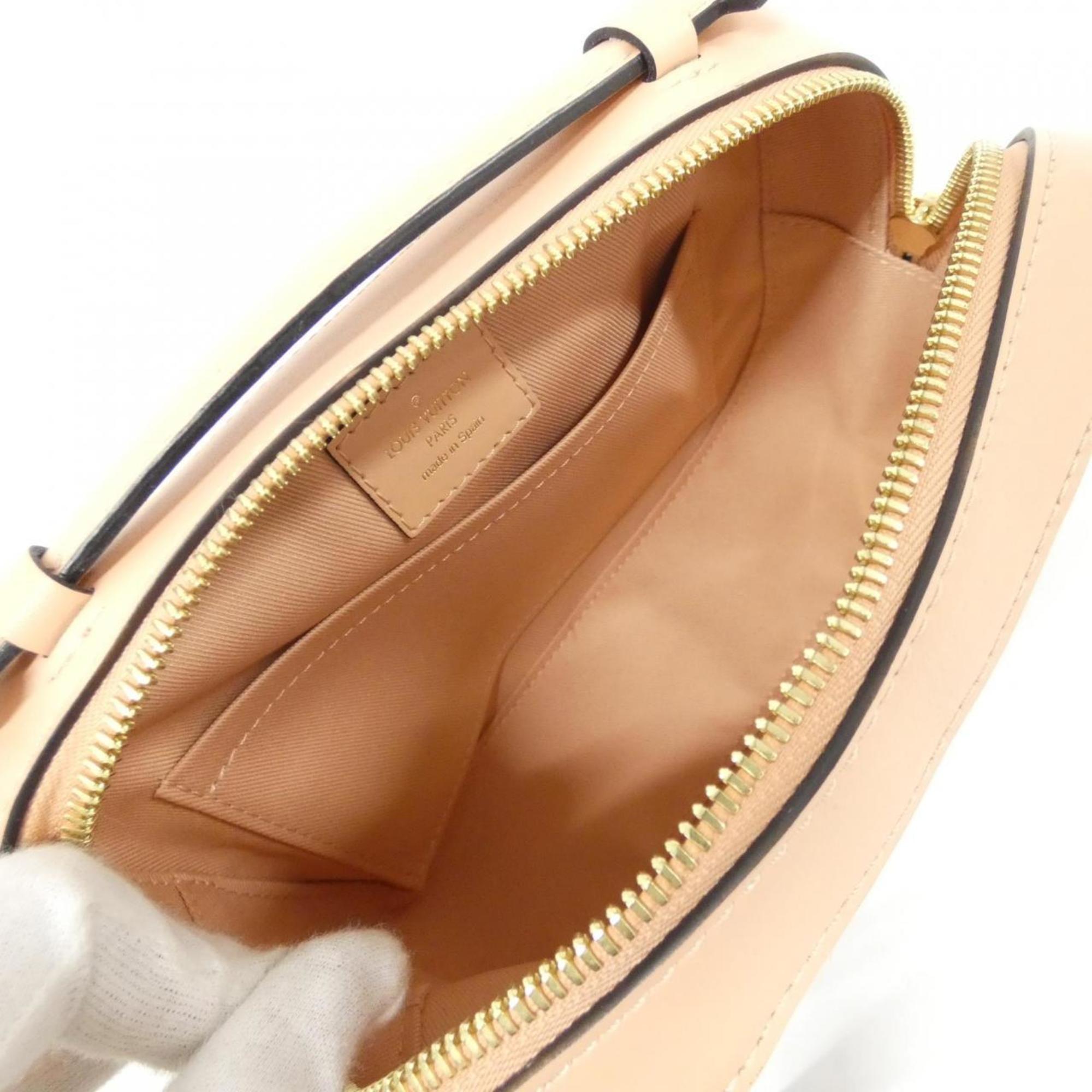 Louis Vuitton Brown Coated Canvas Shoulder Bag