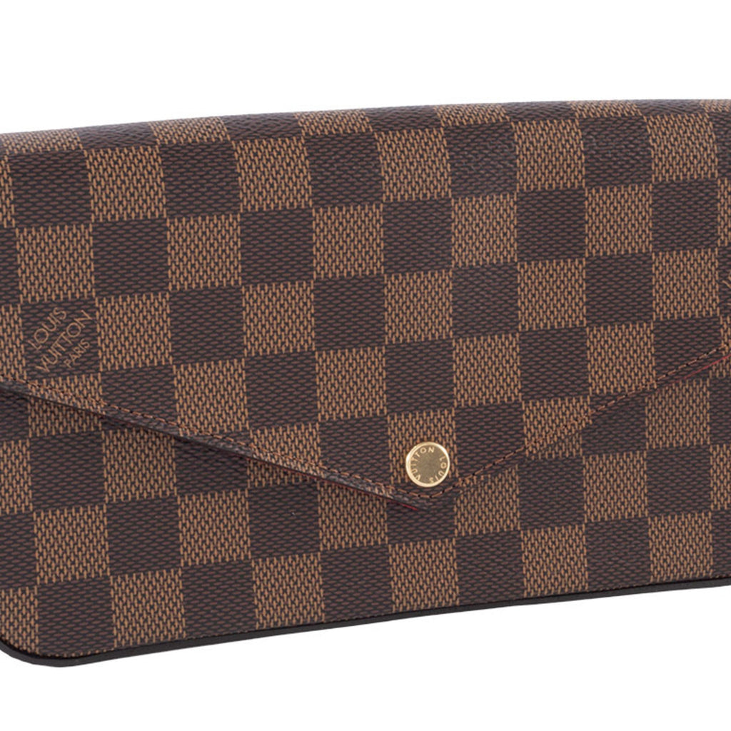 Louis Vuitton Brown Damier Canvas Ebene Damier Canvas Shoulder Bag