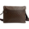 Louis Vuitton Brown Leather Shoulder Bag