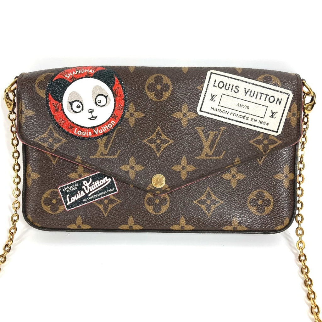 Louis Vuitton Monogram Panda Brown Multi-Color Monogram Shoulder Bag