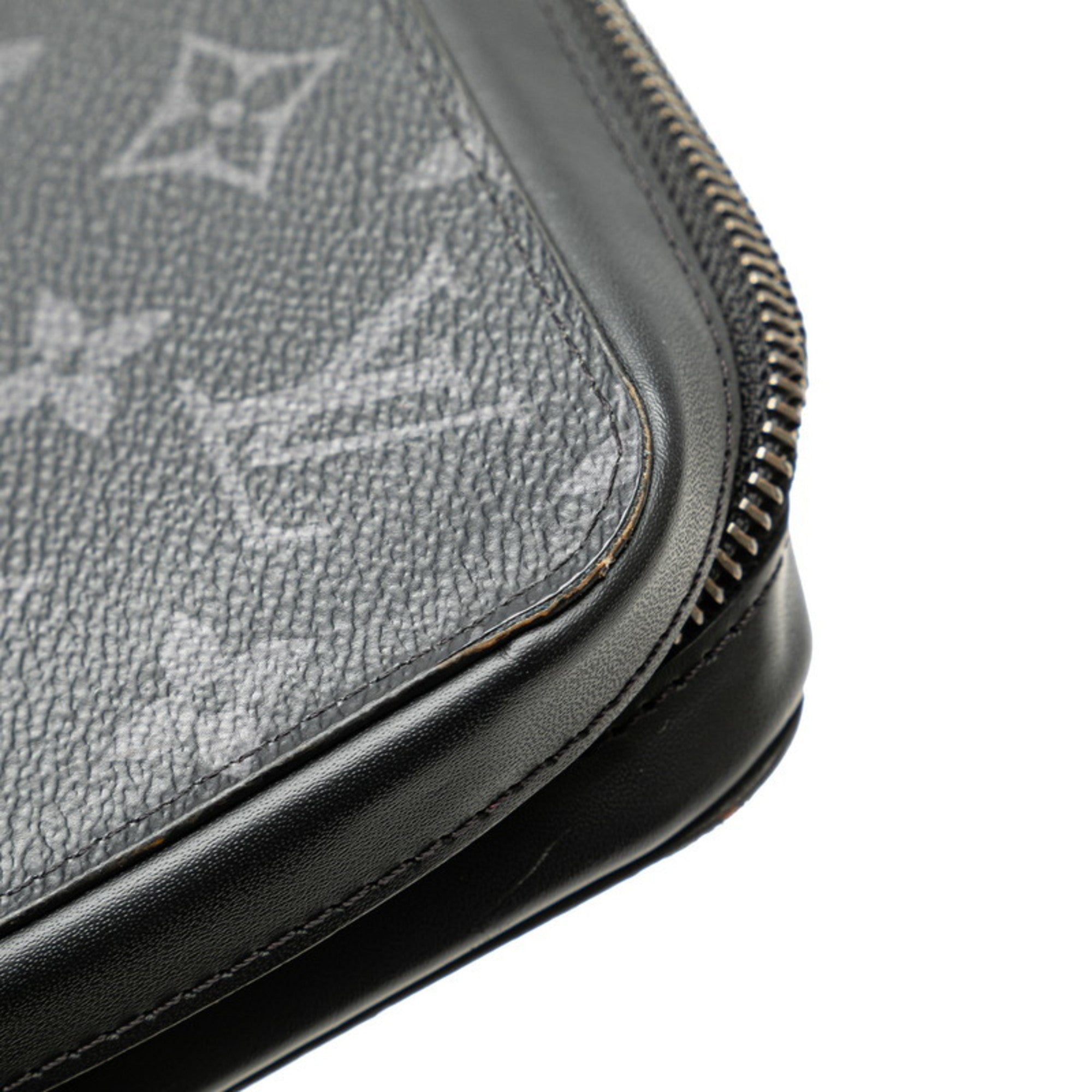Louis Vuitton Black Pvc Leather Long Wallet