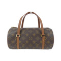 Louis Vuitton Marron Coated Canvas Handbag
