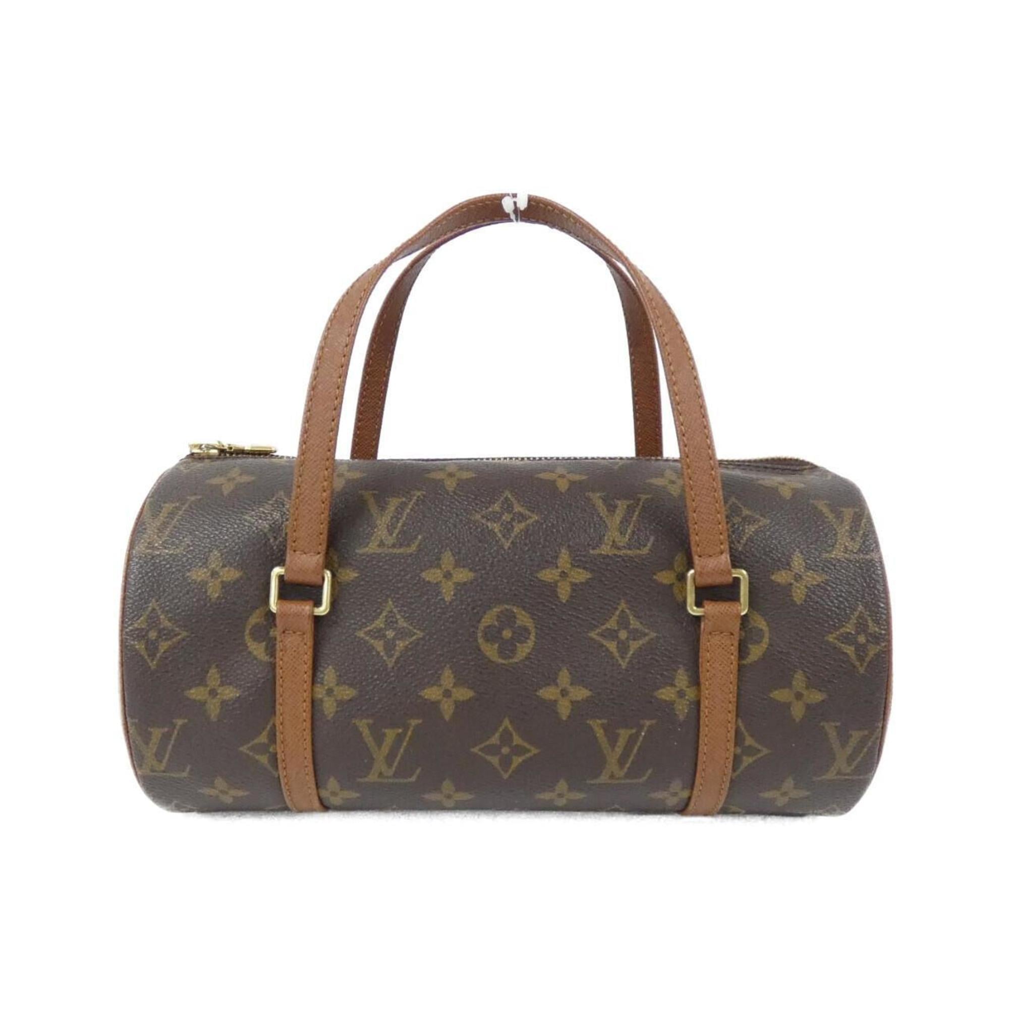 Louis Vuitton Marron Coated Canvas Handbag