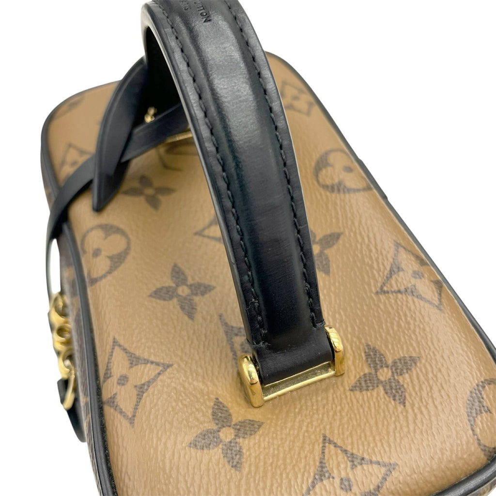 Louis Vuitton Brown Monogram Monogram Reverse Monogram Reverse Shoulder Bag