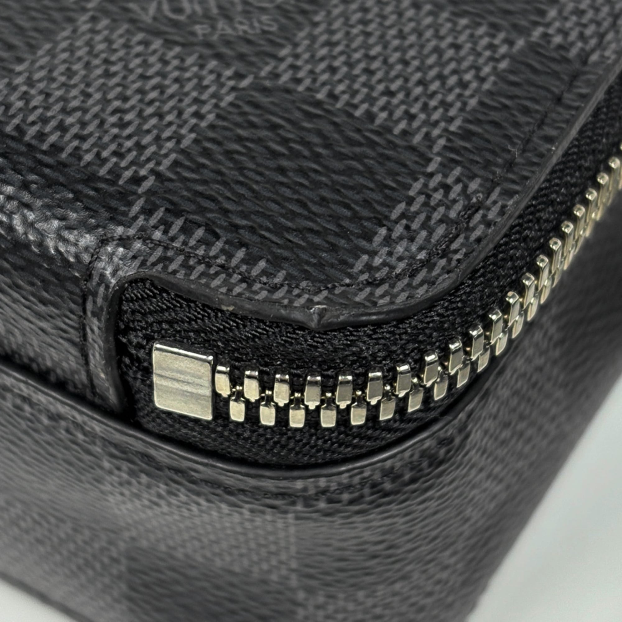 Louis Vuitton Black Noir Damier Graphite Shoulder Bag