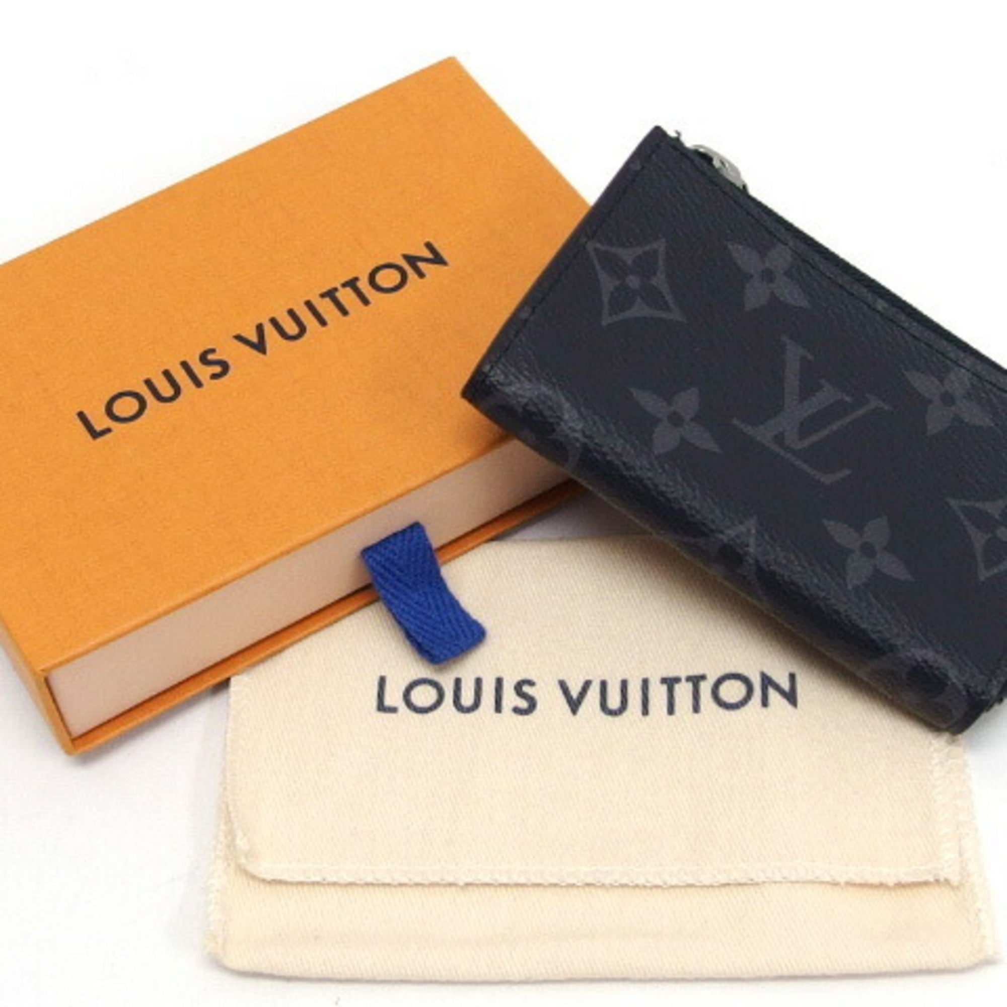 Louis Vuitton Monogram Eclipse Coin Purse/Coin Case