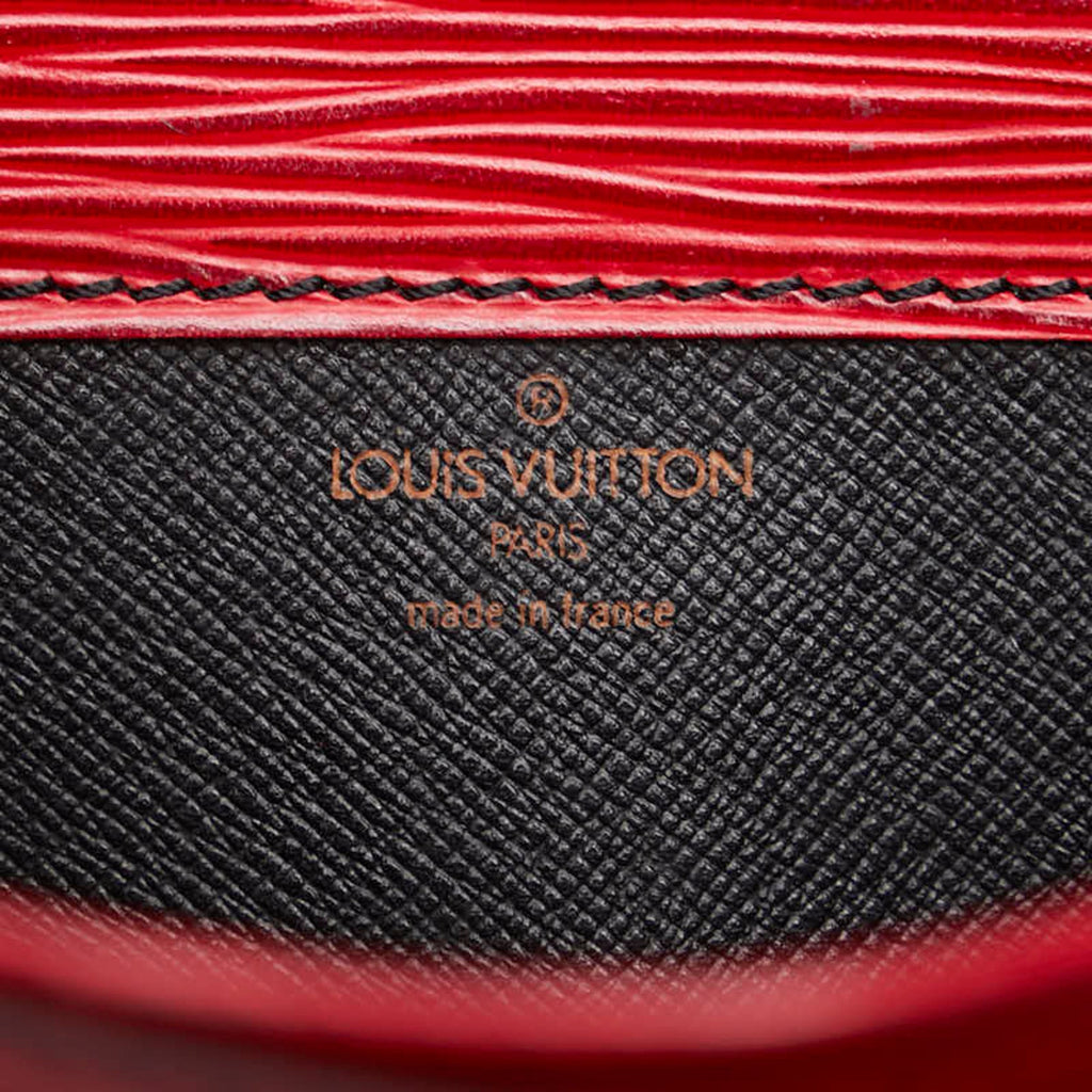 Louis Vuitton Epi Castilian Red Leather Shoulder Bag