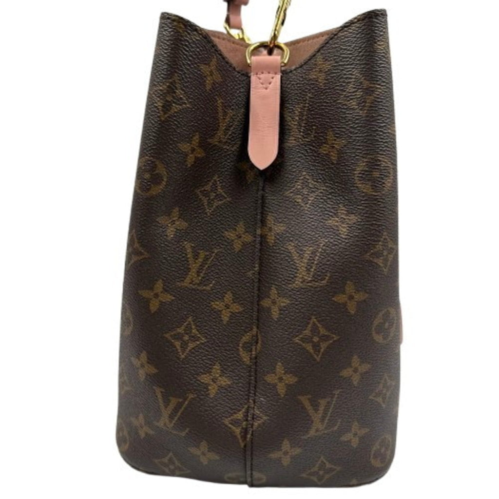 Louis Vuitton Monogram Brown Pink Pvc Shoulder Bag