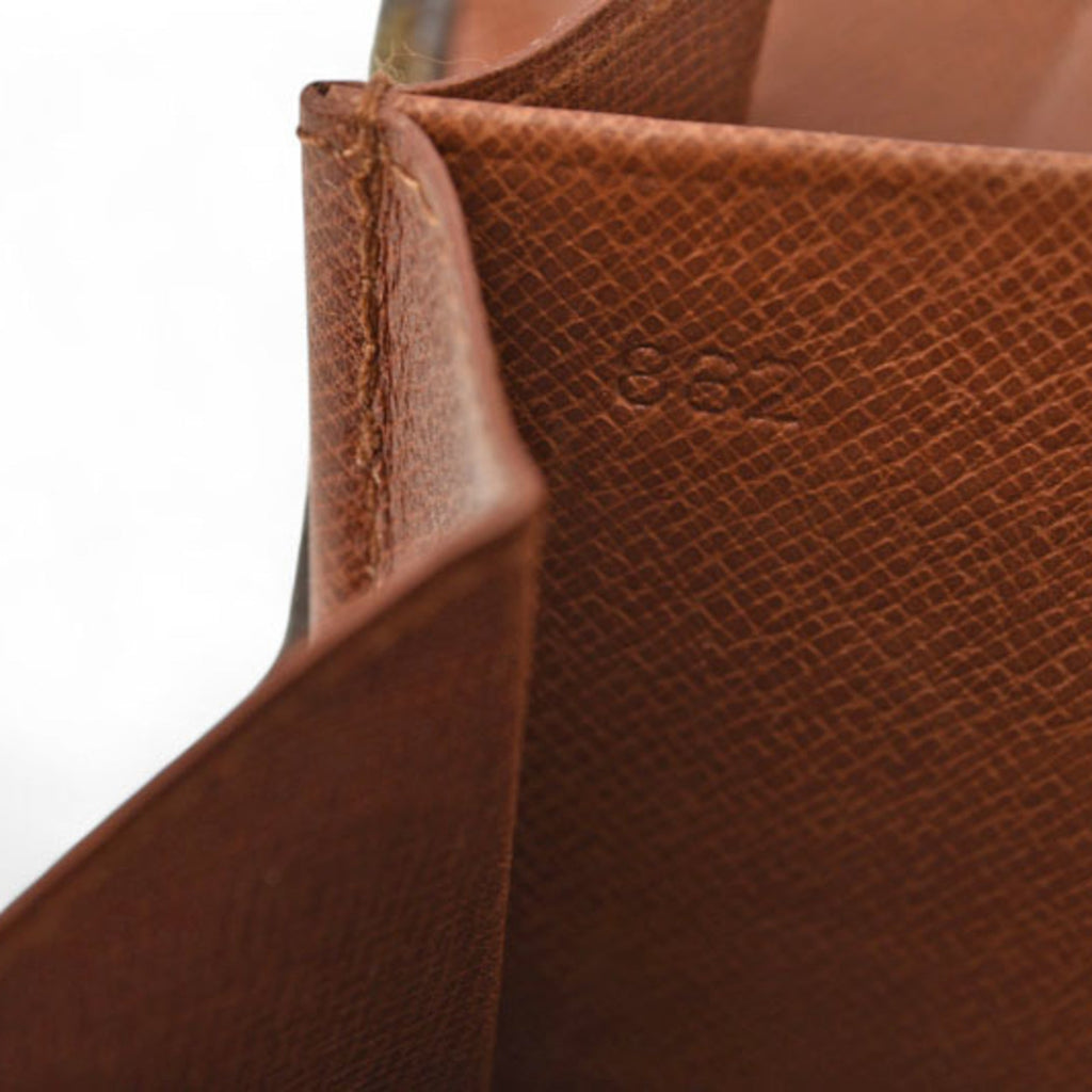Louis Vuitton Brown Coated Canvas Wallet