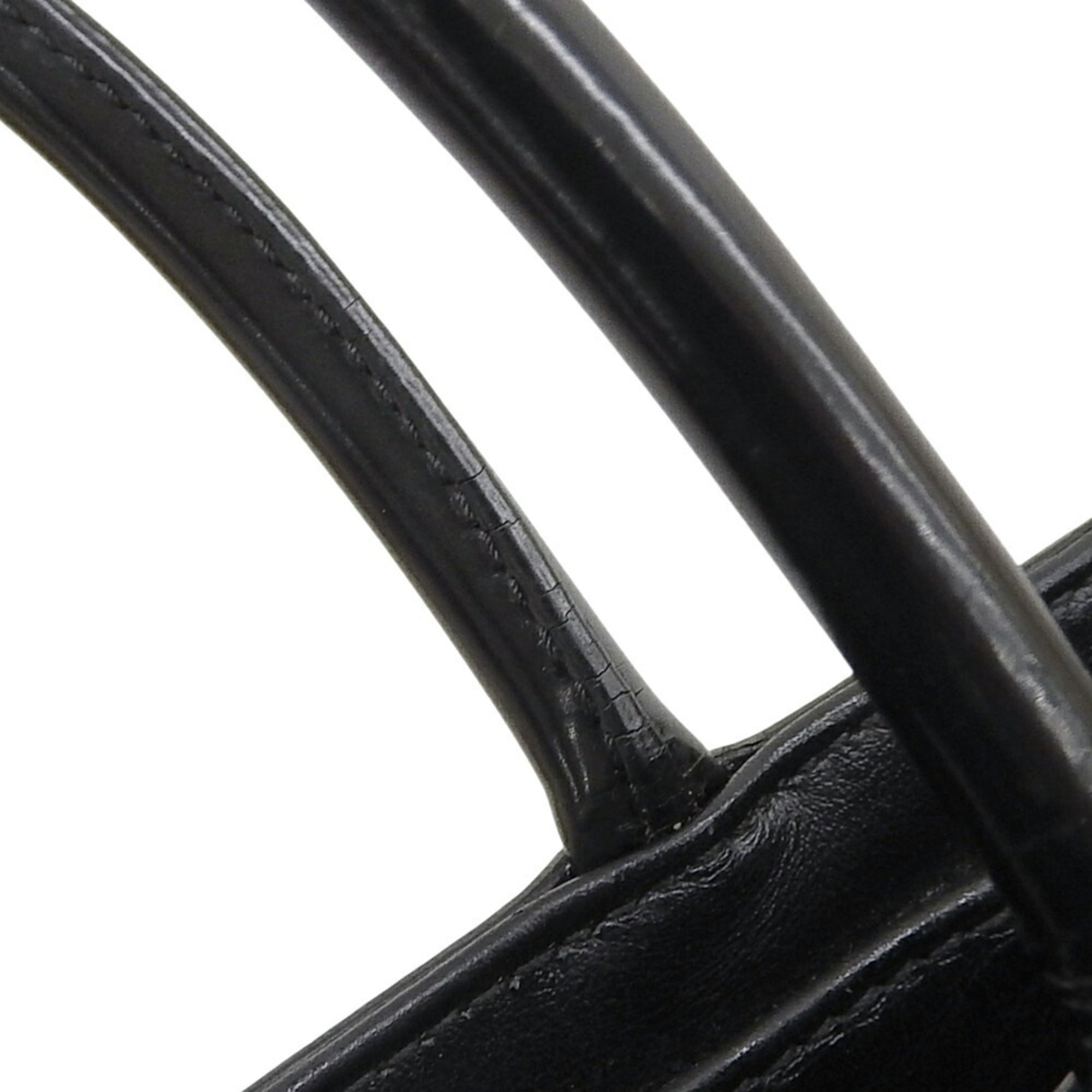 Prada Black Leather Shoulder Bag