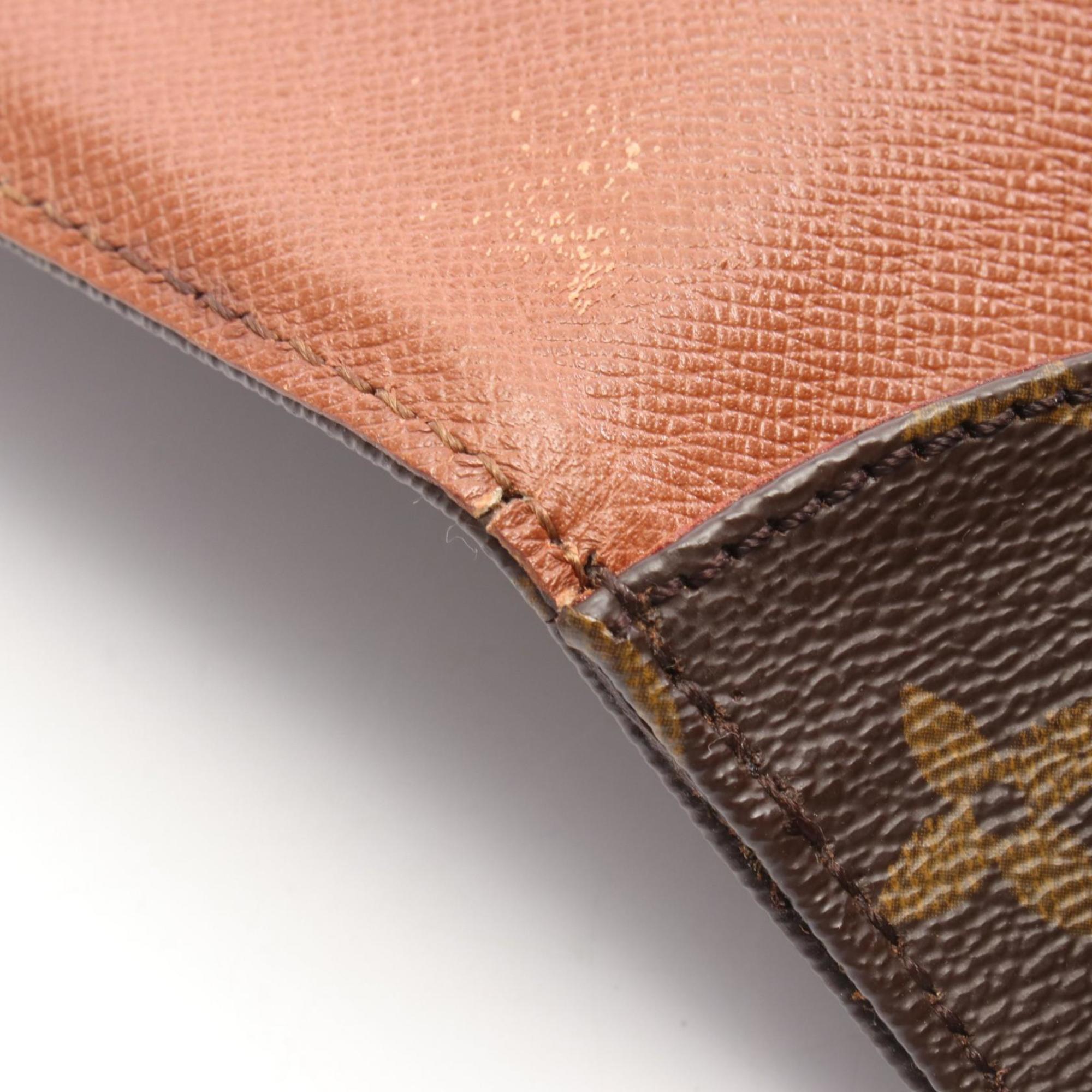 Louis Vuitton Brown Coated Canvas Monogram Pvc Leather Shoulder Bag