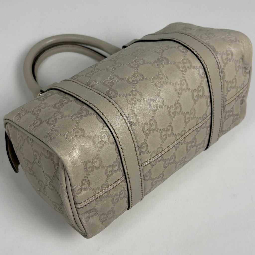 Gucci Ivory Leather Handbag (Pre-Owned)