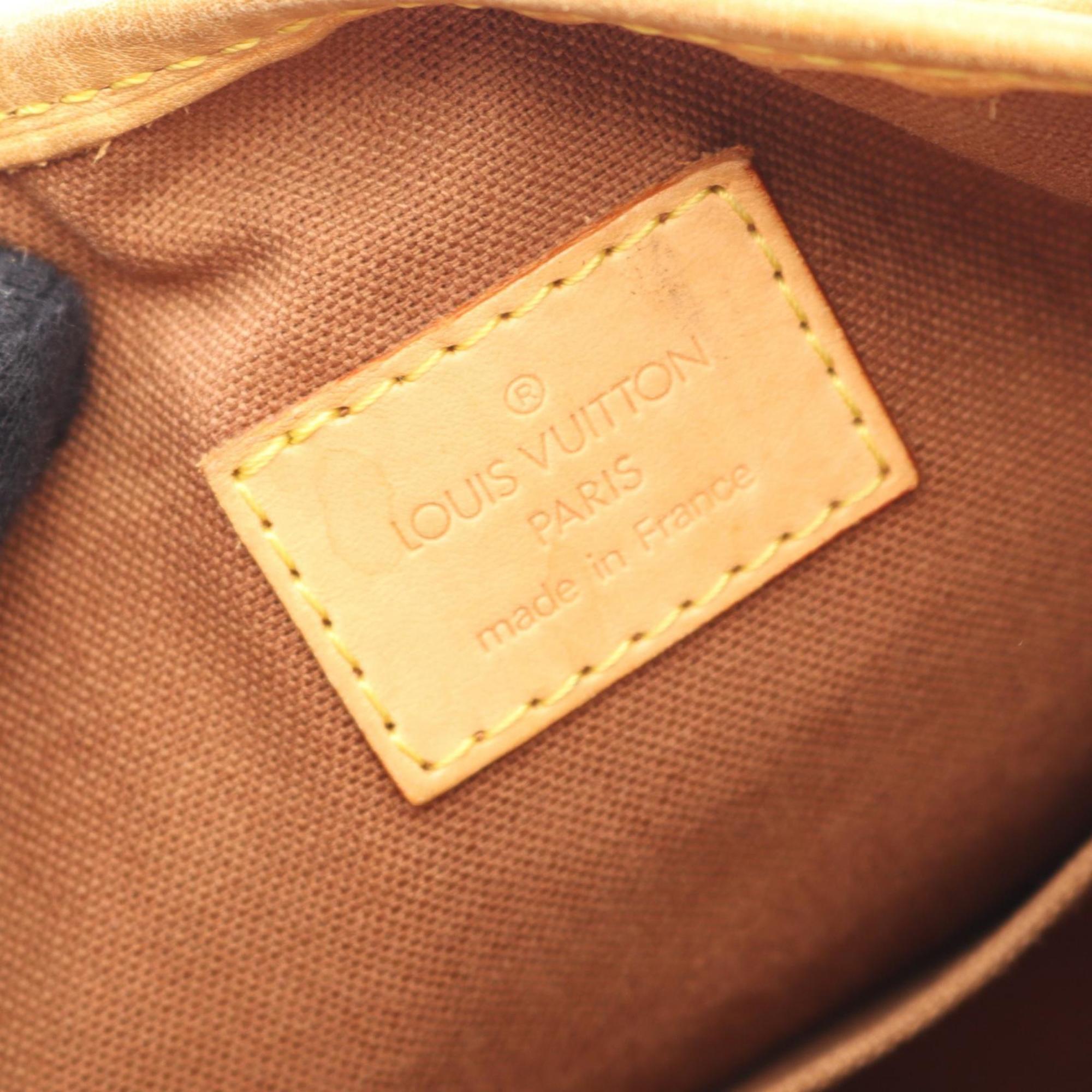 Louis Vuitton Brown Monogram Monogram Leather Handbag