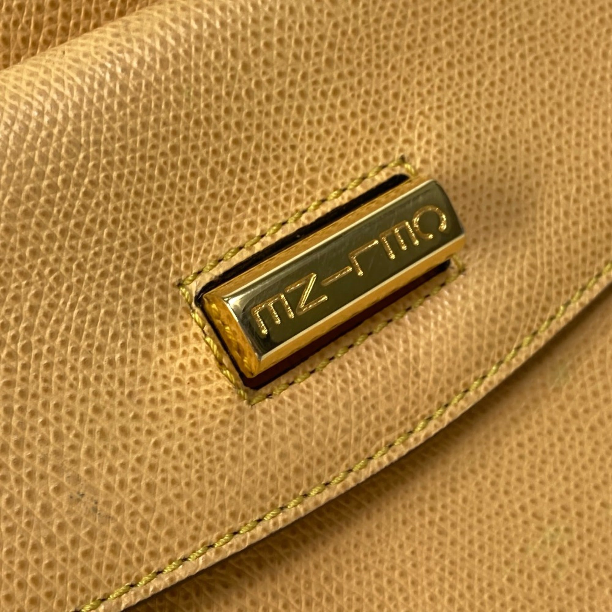 Celine Beige Leather Backpack