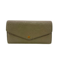 Louis Vuitton Beige Galle Monogram Empreinte Leather Long Wallet