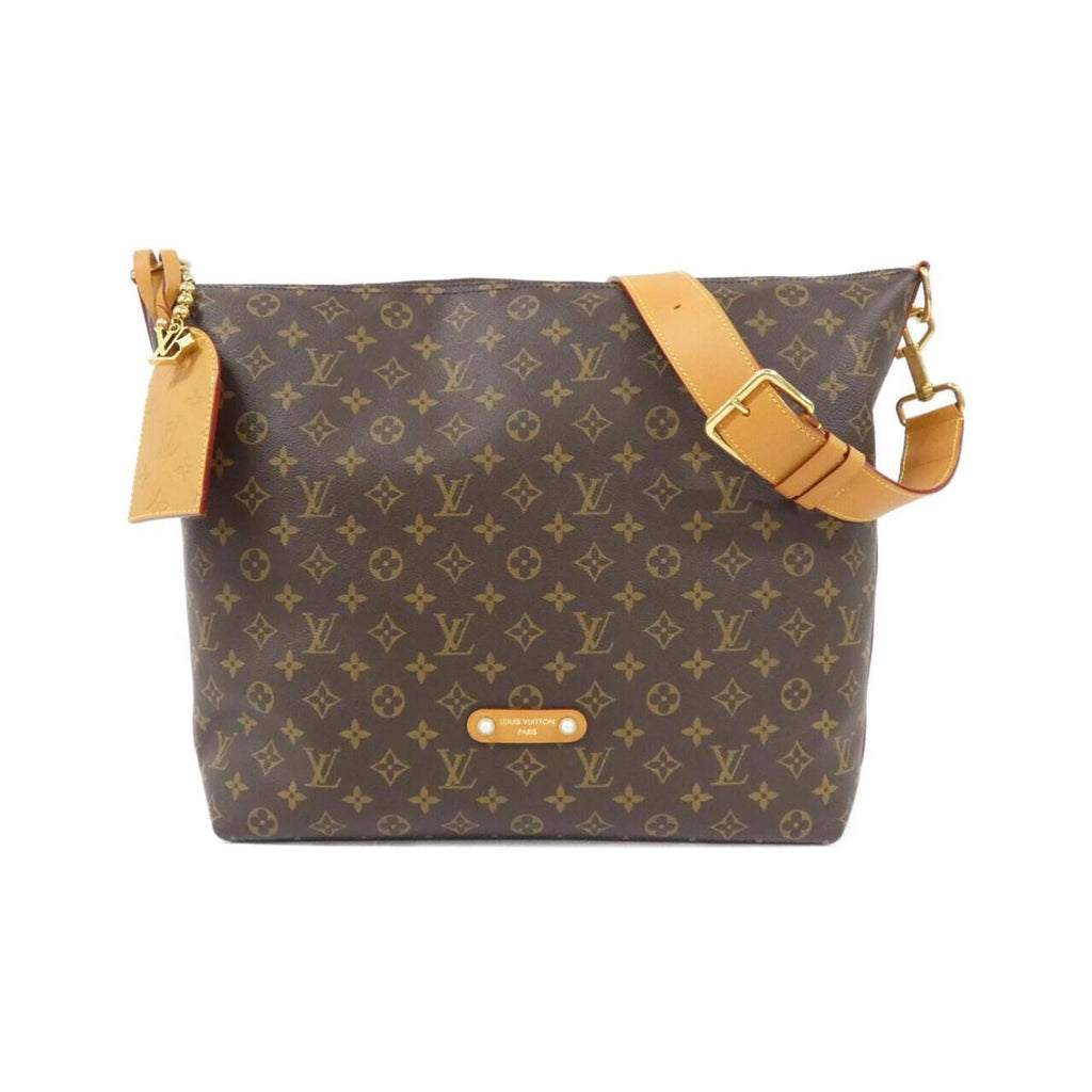 Louis Vuitton Brown Coated Canvas Shoulder Bag