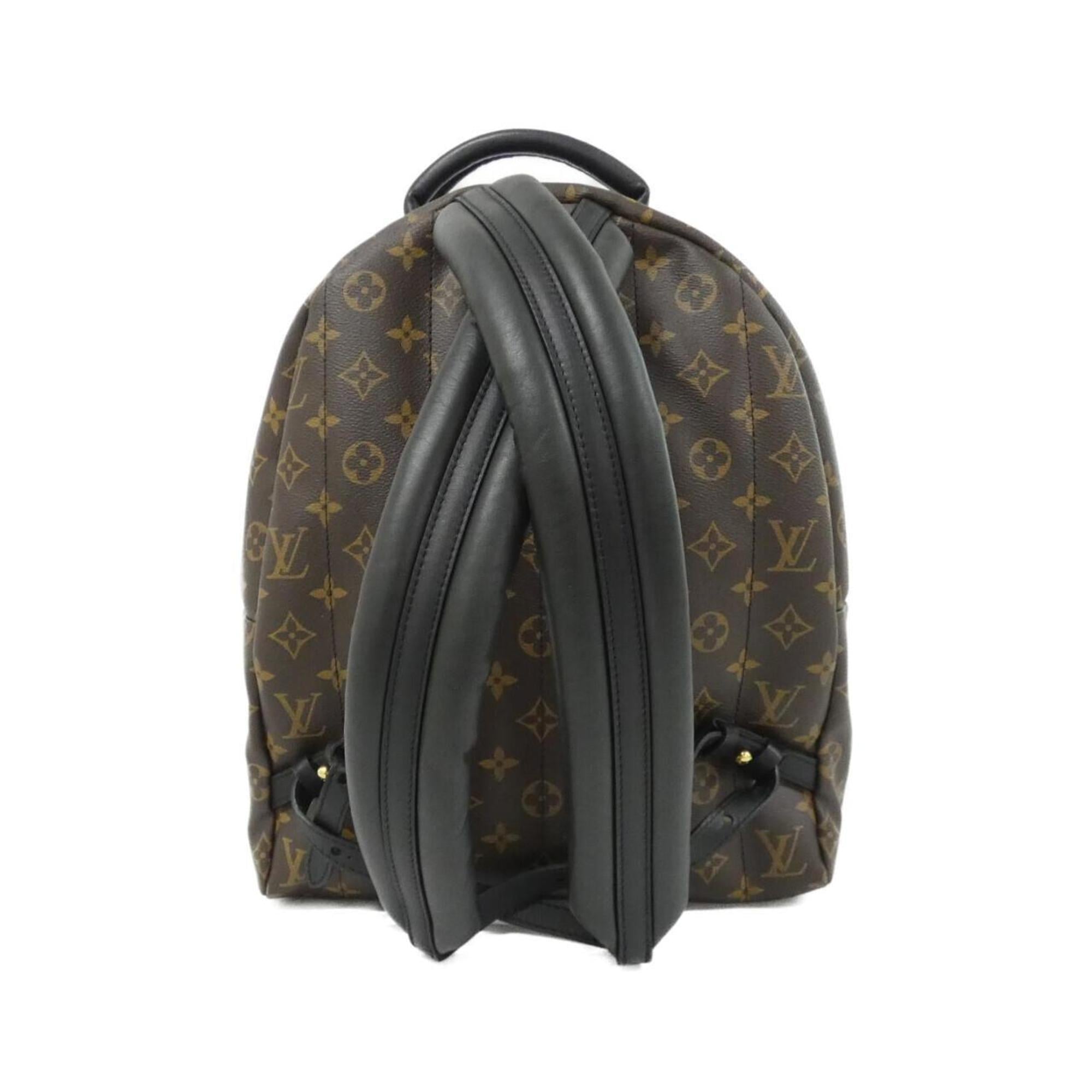 Louis Vuitton Brown Coated Canvas Backpack