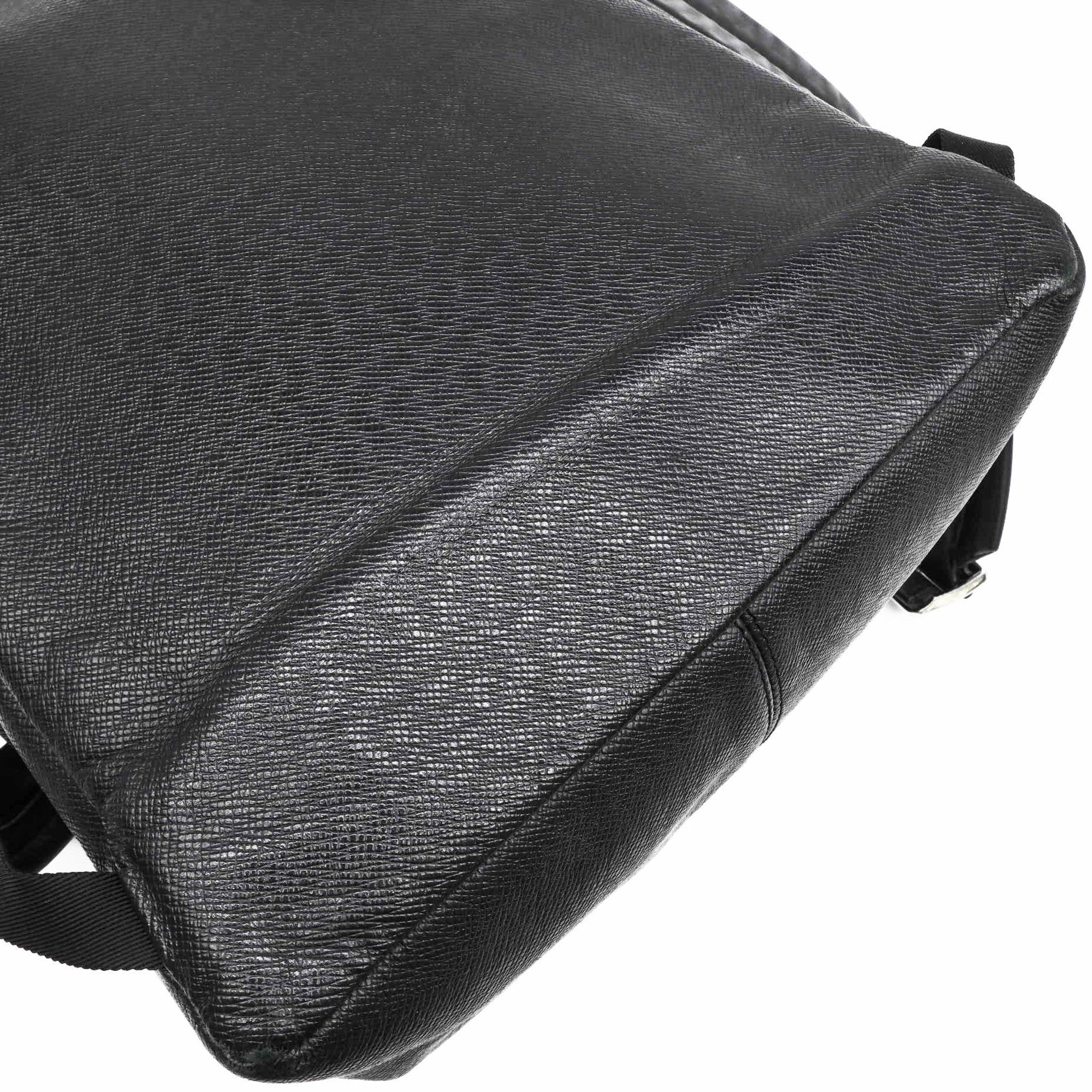 Louis Vuitton Taiga Black Taiga Leather Backpack