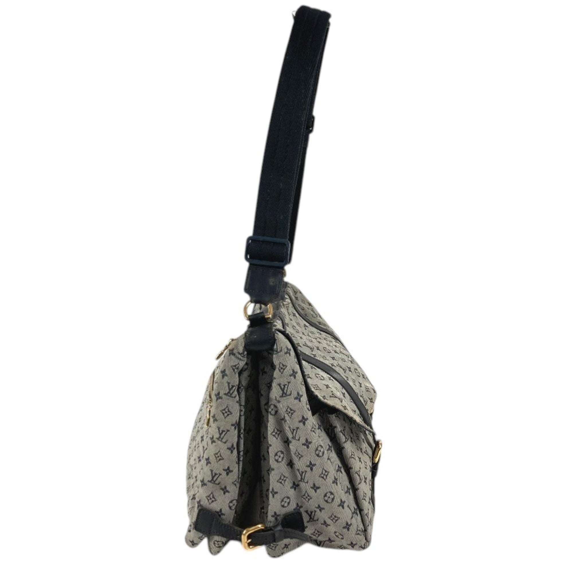 Louis Vuitton Navy Monogram Mini Messenger Bag Shoulder Bag