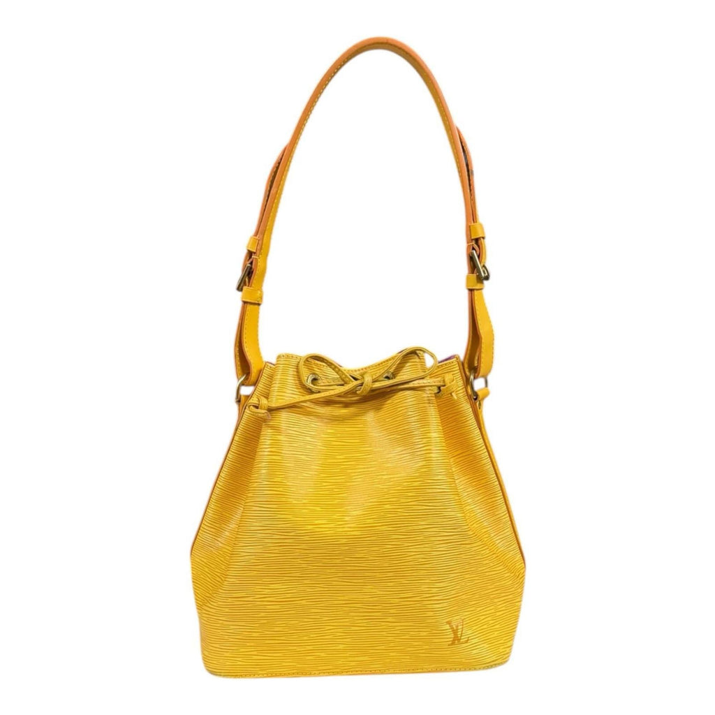Louis Vuitton Epi Yellow Epi Leather Shoulder Bag