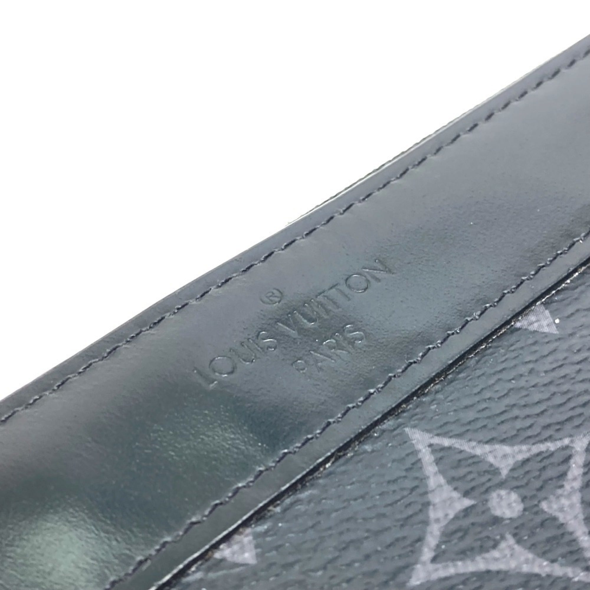 Louis Vuitton Black Monogram Eclipse Monogram Eclipse Pochette Pouch