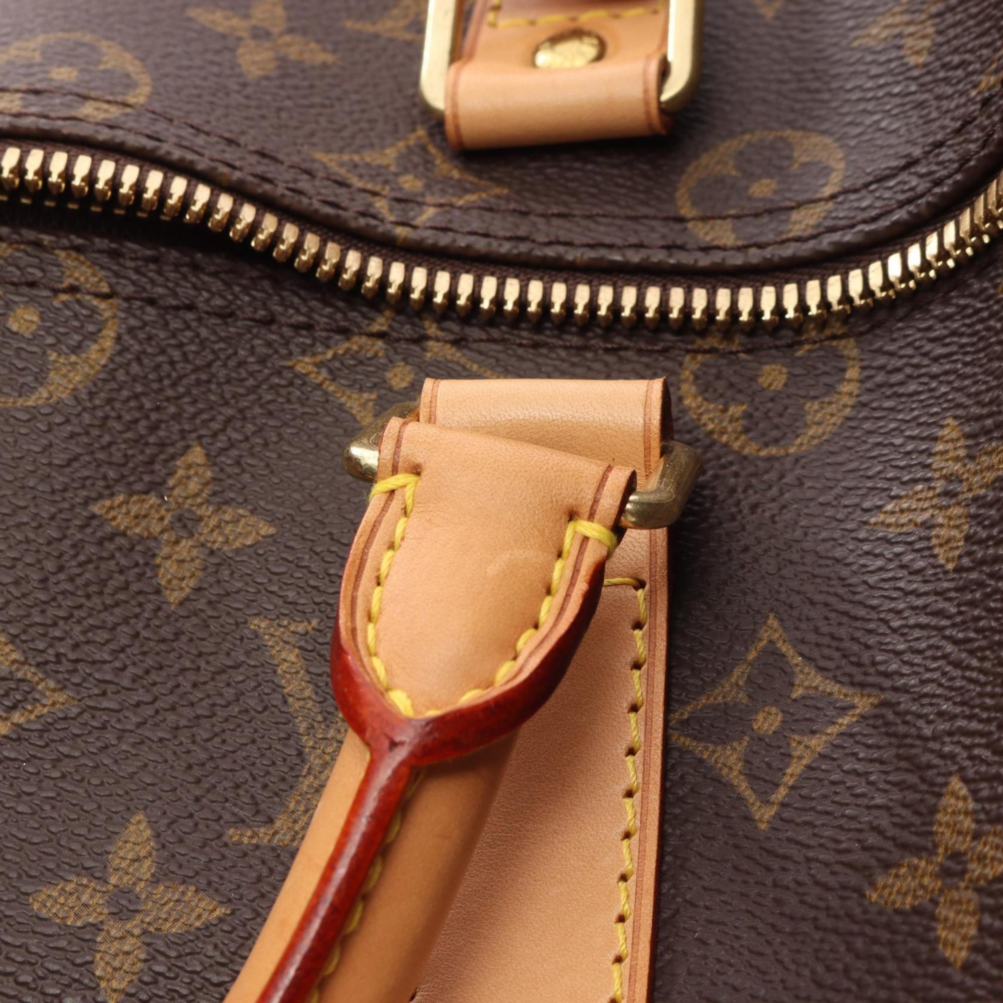 Louis Vuitton Brown Monogram Monogram Boston Bag