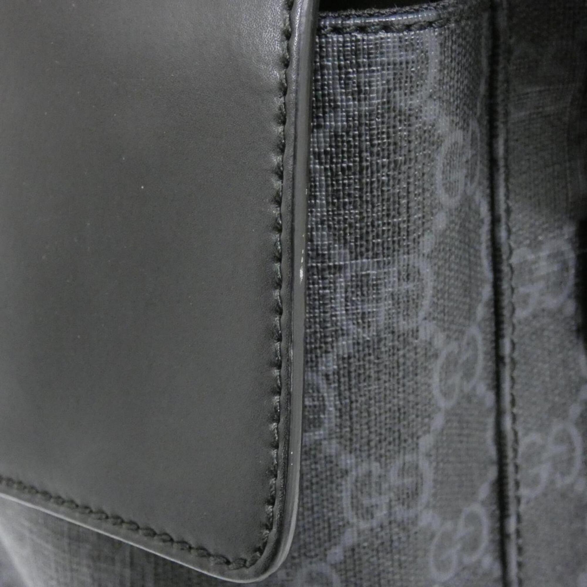 Gucci Black Gray Backpack (Pre-Owned)
