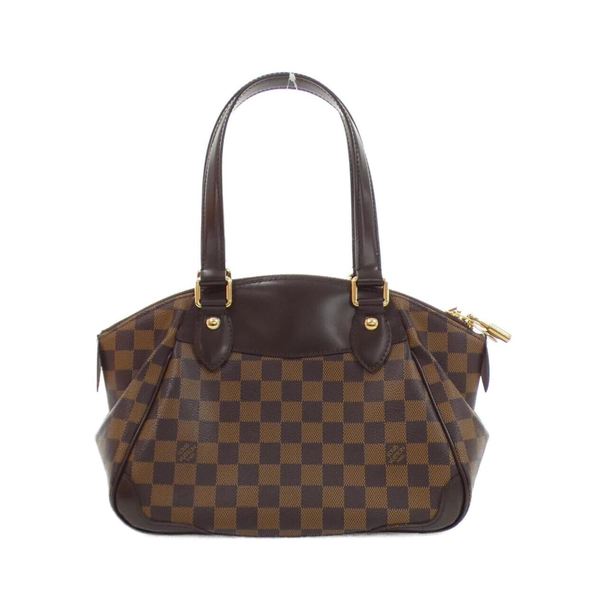 Louis Vuitton Damier Damier Canvas Ebene Damier Canvas Handbag