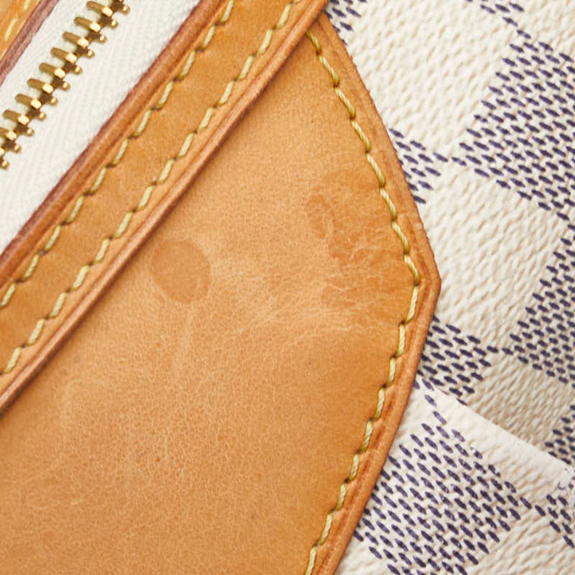 Louis Vuitton White Pvc Leather Shoulder Bag