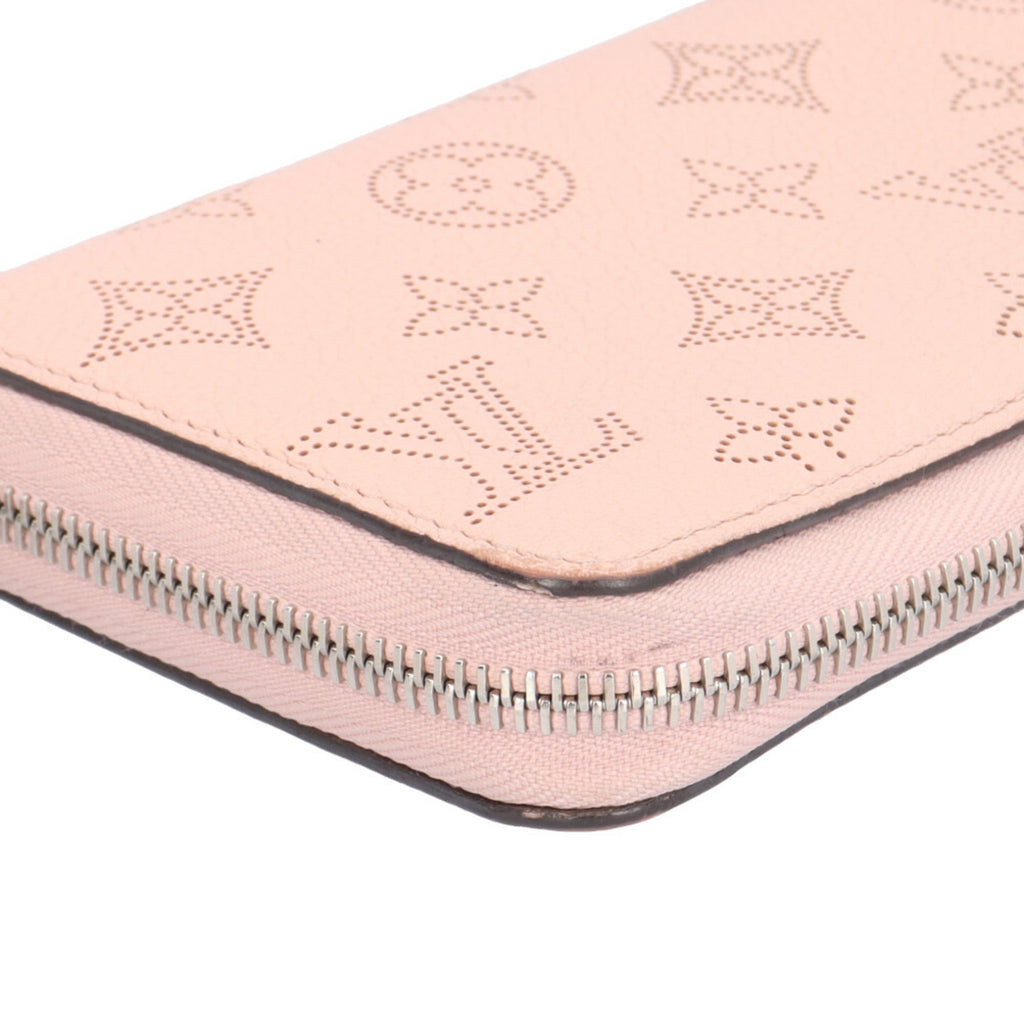 Louis Vuitton Mahina Magnolia Pink Mahina Leather Long Wallet