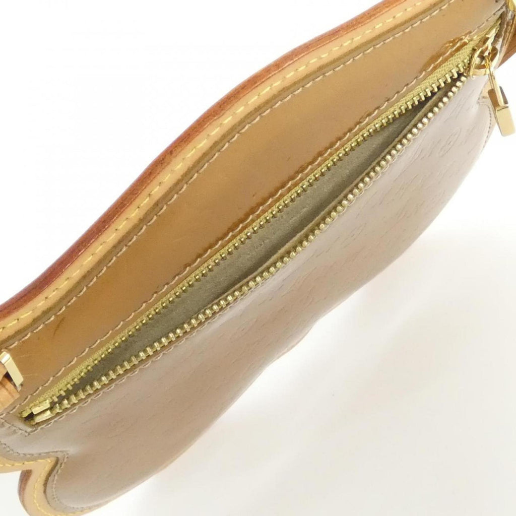 Louis Vuitton Beige Leather Pochette Pouch