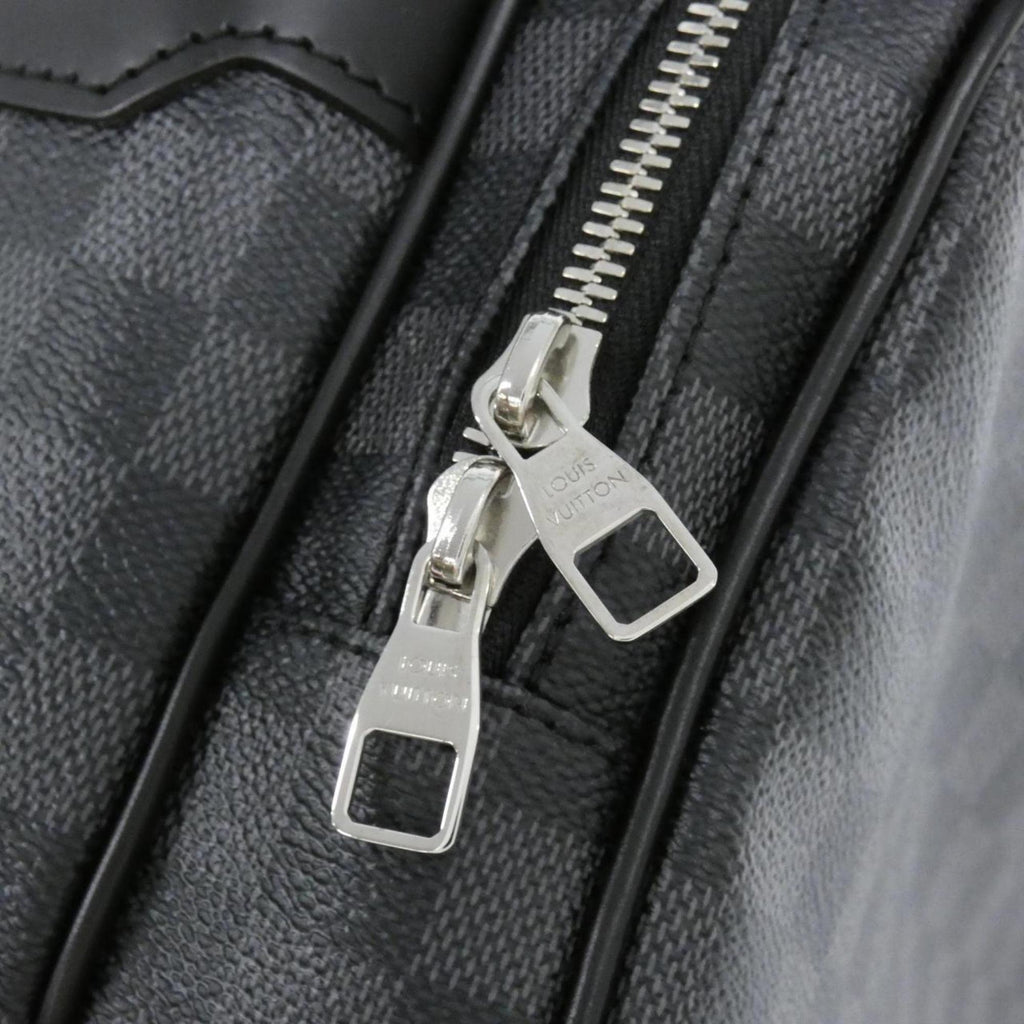 Louis Vuitton Graphite Coated Canvas Shoulder Bag