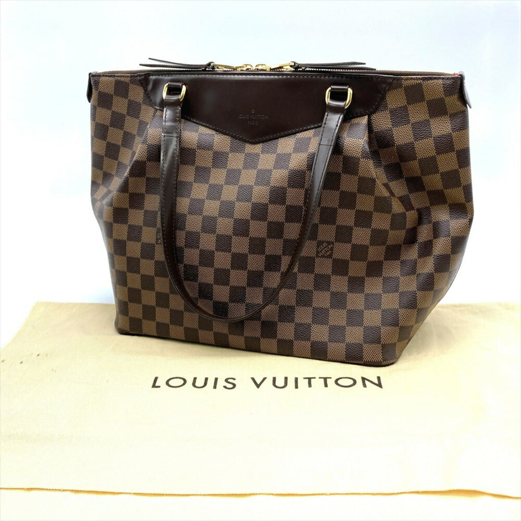 Louis Vuitton Brown Damier Canvas Tote Bag