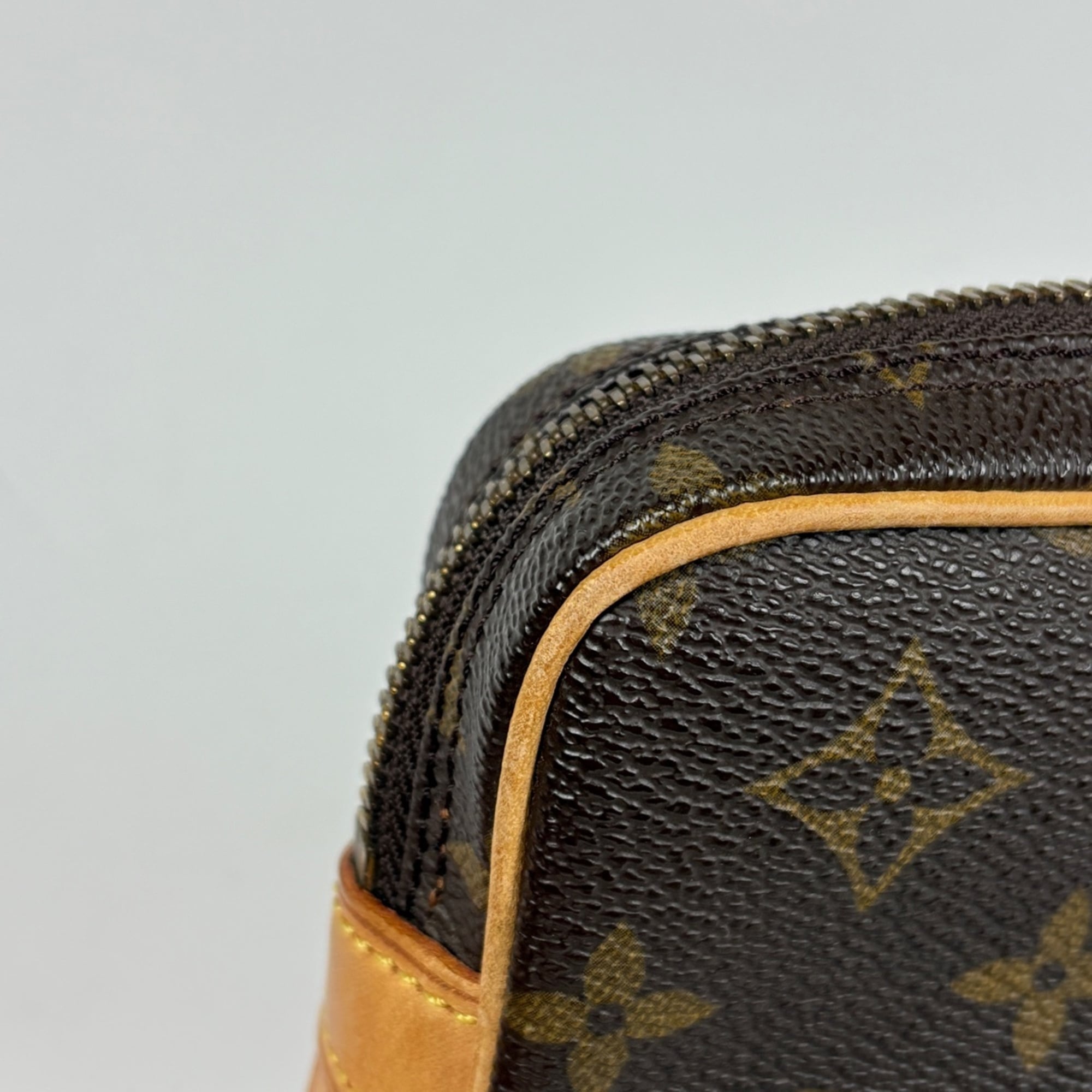 Louis Vuitton Brown Monogram Clutch Bag