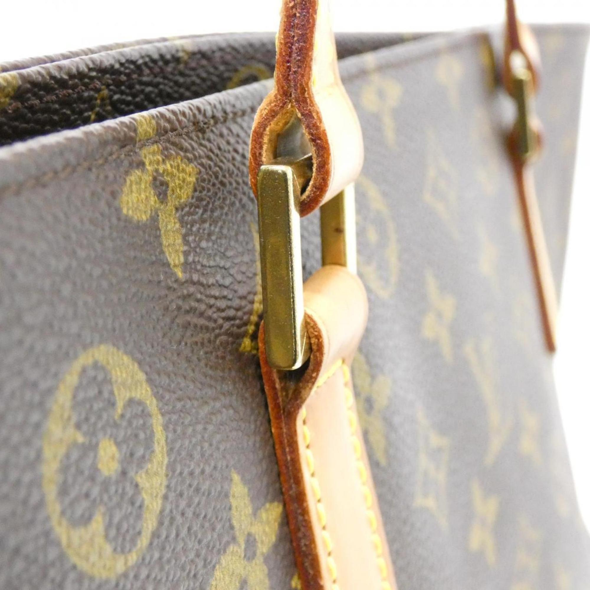 Louis Vuitton Marron Coated Canvas Handbag