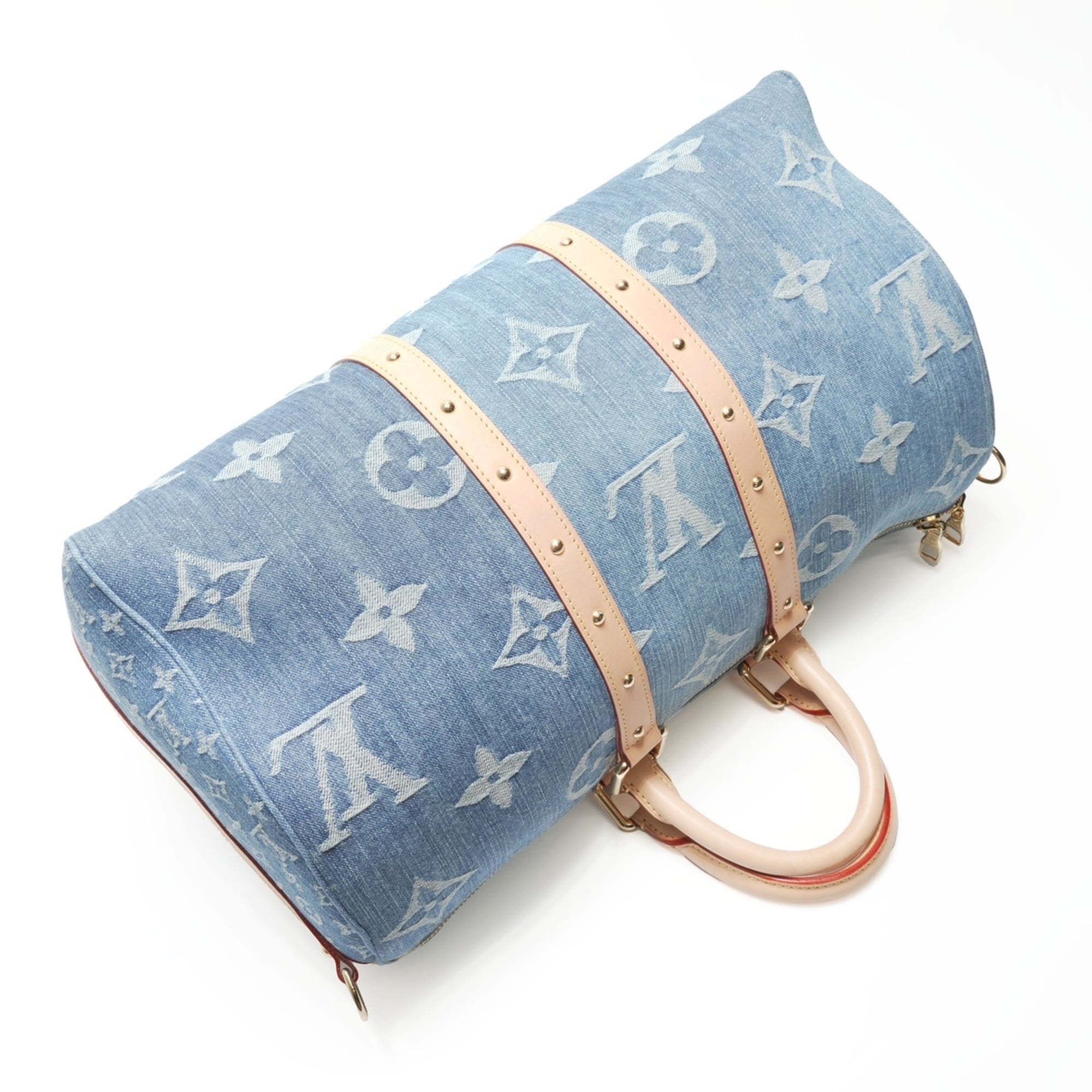 Louis Vuitton Navy Boston Bag