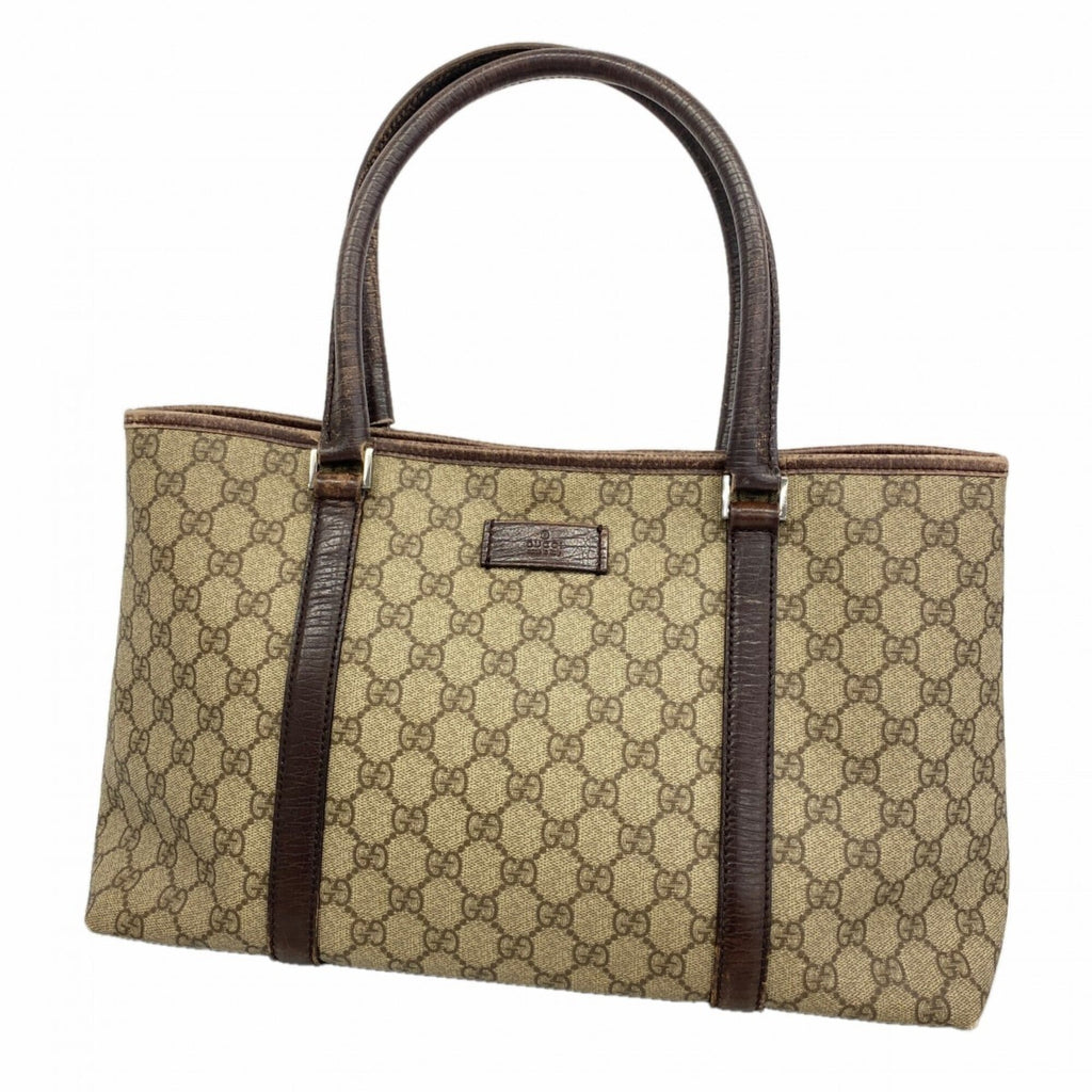 Gucci Brown Pvc Tote Bag (Pre-Owned)
