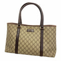 Gucci Brown Pvc Tote Bag (Pre-Owned)